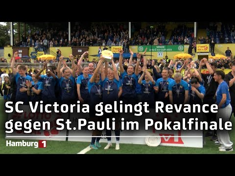 Vor Rekordkulisse: Frauen des SC Victoria gelingt Revanche und gewinnen den Lotto-Pokal
