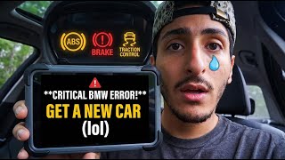 Fixing BMW Trifecta Lights And Replacing the ABS Module.. NIGHTMARE! (ABS, DSC and 4X4 lights)
