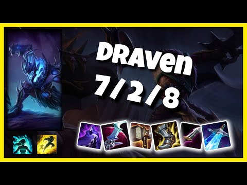 Draven vs Kai'Sa KOREAN Challenger BOT (7/2/8) Gameplay Replay - Patch 10.24