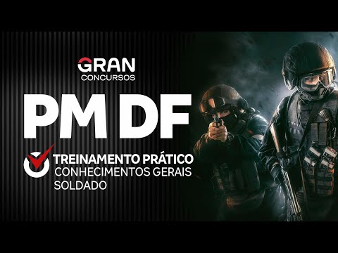 PM DF Soldier Competition - Practical Training: Applicable Legislation with Paulo Sérgio