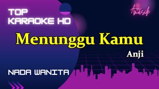 Download lagu Menunggu Kamu-Anji/Nada Wanita/Top karaoke HD mp3