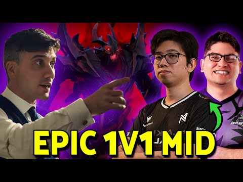 The Arteezy Challenge: Can He Win 1v1 MID Against Benjaz and KuKu? (ft. Abed)