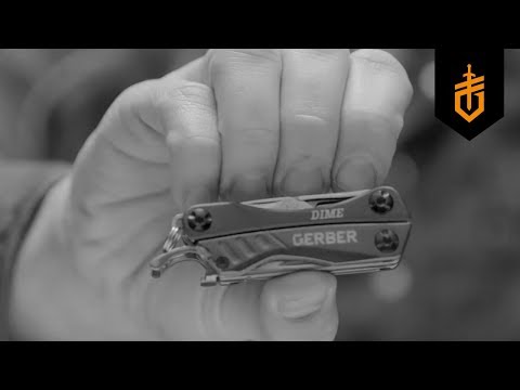 Мультитул Gerber Dime Multi-Tool Green 31-001132 (1014031) - фото 1 - id-p1757165111