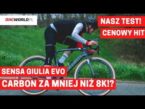 TEST: Sensa Giulia EVO road bike - carbon and Ultegra for under 9k? How is that possible!?