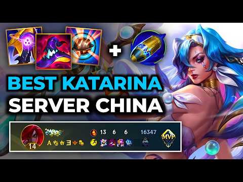 Katarina Wild Rift China - Build Runes Guide Patch 7.0b - Gameplay Katarina Season 20
