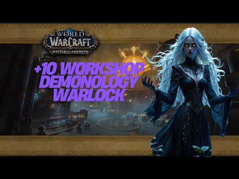 Operation Mechagon Workshop M+10 Mythic Dungeon DPS Demonology Warlock PoV