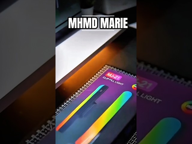 MJ-21 — Barre LED RGB en action