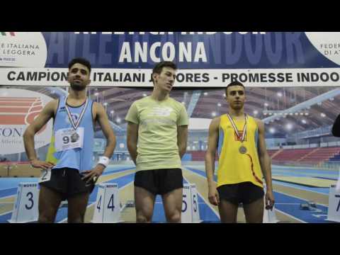 Premiazione 1500 Metri - Campionato Italiano Juniores - Simone Barontini