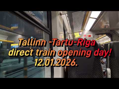 Igauņu vilciens beidzot Rīgā! Bet ... | Эстонская "морковка" прибыла в Ригу! Но, не все так просто.