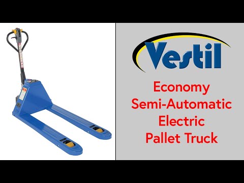 EPT-S Economy Semi-Automatic Electric Pallet Trucks