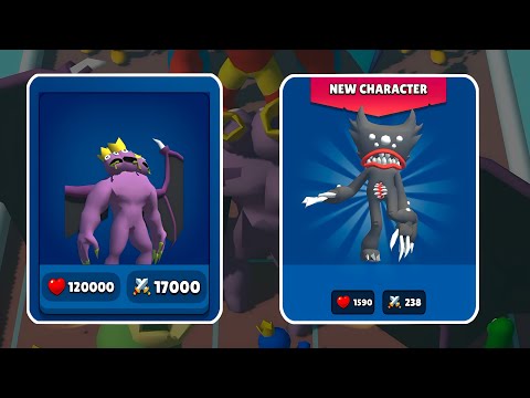 Merge Rainbow Friends 3D ' Rainbow Friends Run ' - Merge Simulator Battles