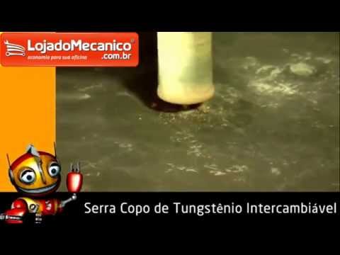 Serra Copo de Tungstênio Pró 33mm - Video