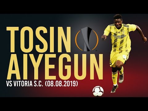 Tosin Aiyegun ● Europa League ● FK Ventspils - Vitória S.C. (08.08.2019)