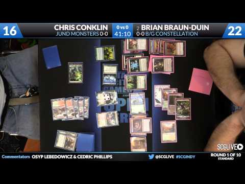 SCGINDY - Standard - Round 1 - Brian Braun-Duin vs Chris Conklin