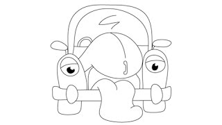 How to draw Cartoon Cars - Easy step-by-step drawing lessons for kids