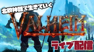 Valheim配信#1　ふくろう/owl のライブ配信