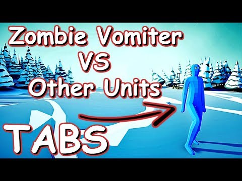 ZOMBIE VOMITER VS OTHER UNITS | TABS