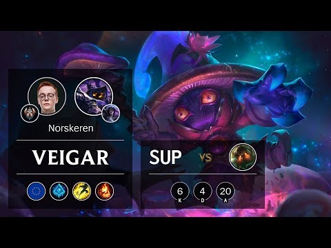 Veigar Support vs Nautilus - EUW Challenger Patch 9.21