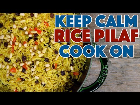 🏆Basmati Rice Pilaf In The Oven Recipe - Glen & Friends Cooking - How To Make Rice Pilaf