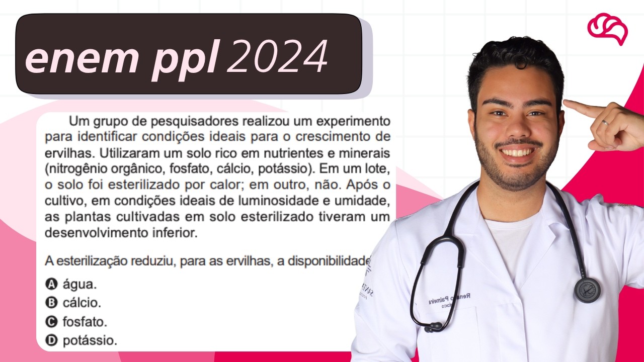 Resolução em Vídeo — Questão 114 ENEM 2024 PPL