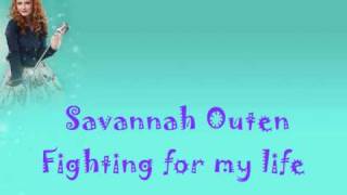 'Savannah-Outen' 'Fighting For My Life' (Official Studio Song)