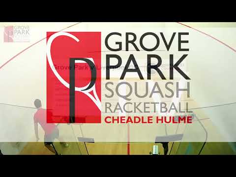 Grove Park Squash 1 vs Liverpool 1 featuring Emyr Evans & Lwamba Chileshe