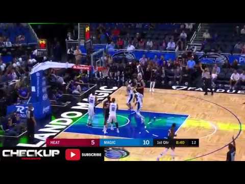Hassan Whiteside, Dion Waiters & Josh Richardson Highlights vs Magic (10.07.2017)
