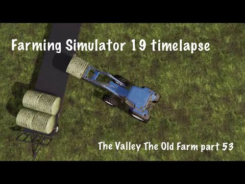 Moving hay | TVTOF part 53 | Farming Simulator 19 timelapse
