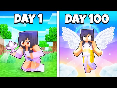 100 DAYS as the GODDESS of Minecraft!