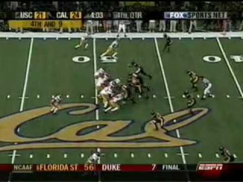 usc vs cal 2003 football sportscent highlights