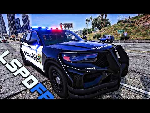 GTA 5 LSPDFR | Day Shift HPD Patrol 👮‍♂️ Non-Stop Calls in the City!