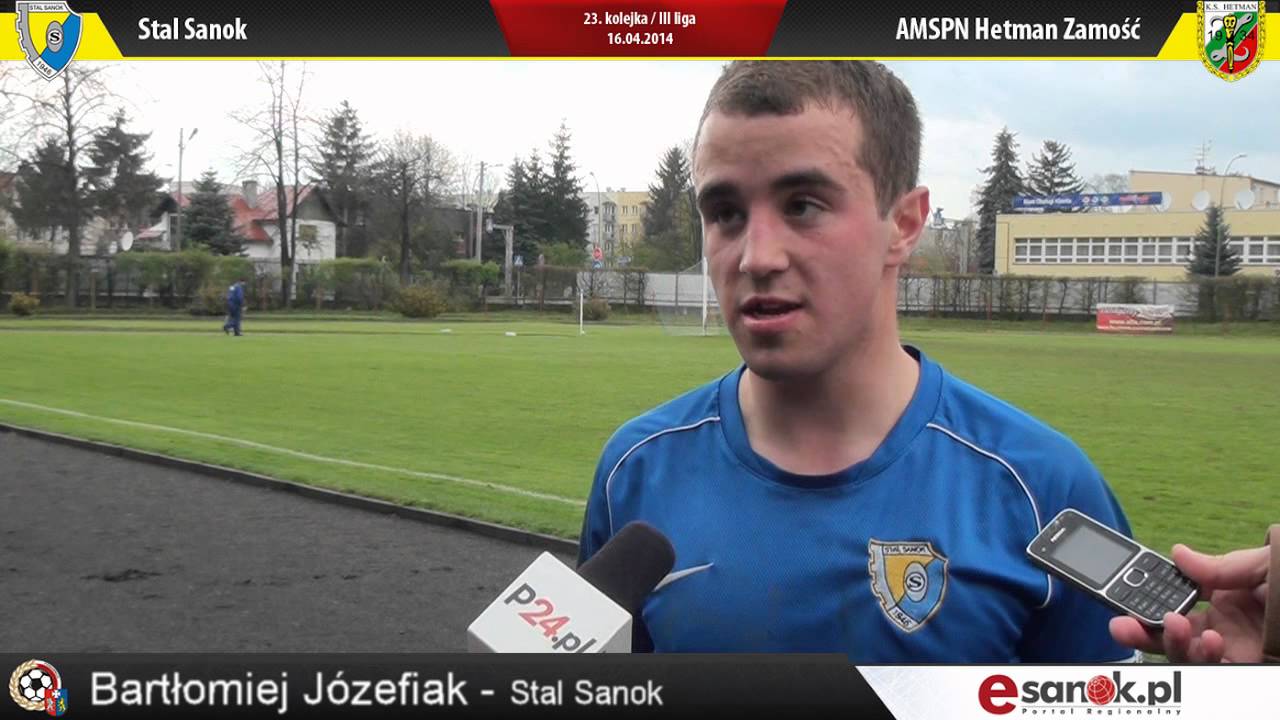 Skrót meczu Stal Sanok - AMSPN Hetman Zamość 1-0 [WIDEO]
