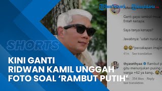 Seusai Jokowi Ajak Pilih Capres Rambut Putih: Ganjar, Anies, & Ridwan Kamil Unggah Foto soal Rambut