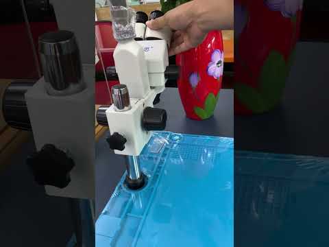 Quạt hút khói thiếc gắn kính hiển vi HZW (nguồn 12V, ống hút 50 cm)