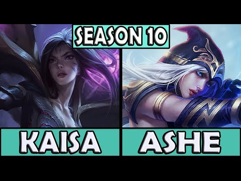 Kaisa vs Ashe [ 60% WIN RATE ] ADC - Korea Master Patch 10.23 ✅