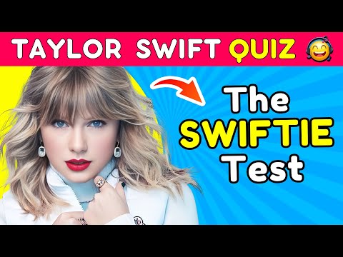 TAYLOR SWIFT Music Quiz Test 🎤| ⚠️Only for REAL Swifties 👩