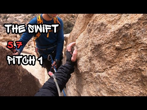 The Swift Pitch 1 Joshua Tree Rock Climb