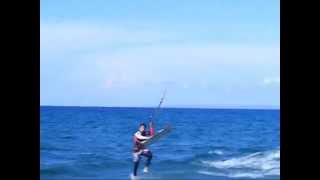 preview picture of video 'North Cyprus Kiteboarding : jesus walk / Heaven Surfhouse'