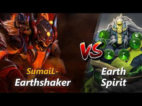 SumaiL- mid Earthshaker vs Earth Spirit | First 10 minutes