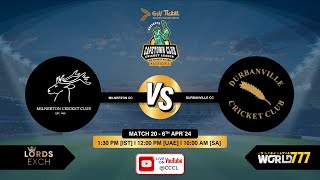 Durbanville CC vs Milnerton CC