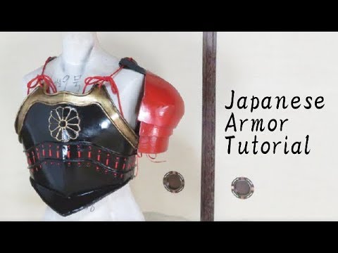 Armor Tutotiral with Template - [Japanese Samurai Armor]