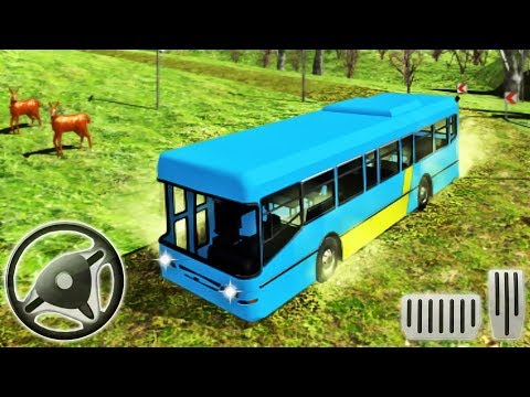 Bus Mountain Drive Simulator 3D | New Bus Offroad Climber Driving - Android GamePlay
