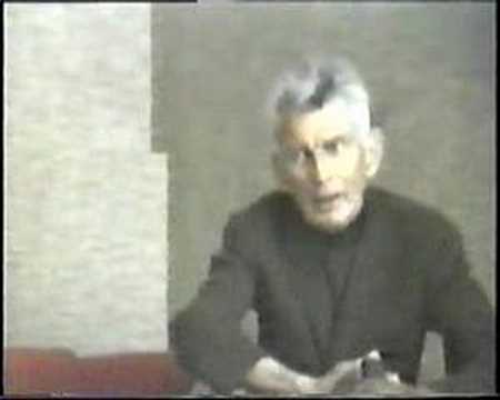Samuel Beckett, Paris, 1987.