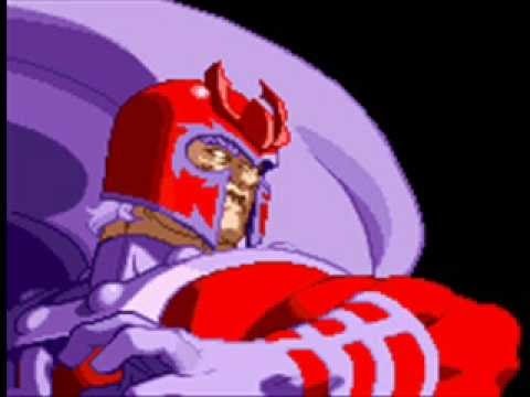 X Men vs Street Fighter-Magneto combo 100%
