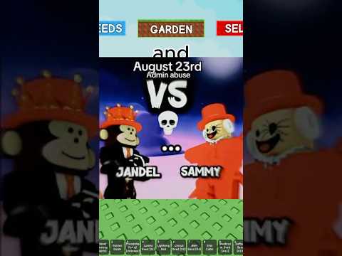 Jandel VS Sammy WAR In Roblox!