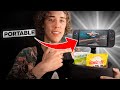 The Nintendo Switch 2 But With Snacks LuLuLook Gaming Pillow Stand