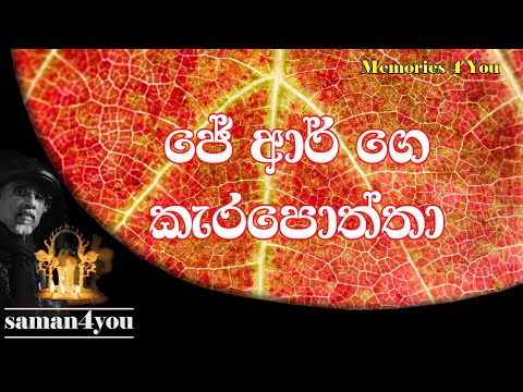 Saman4You - Prog 102 - ජේ ආර් හම ගහපු හැටි | Memories 4 you | JR