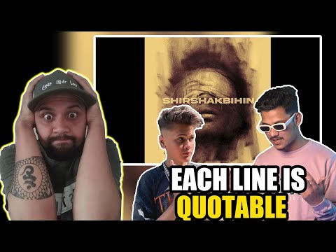 POETIC !! TOO POETIC !!! #reaction VaZra Ft. Bishesh - SHIRSHAKBIHIN
