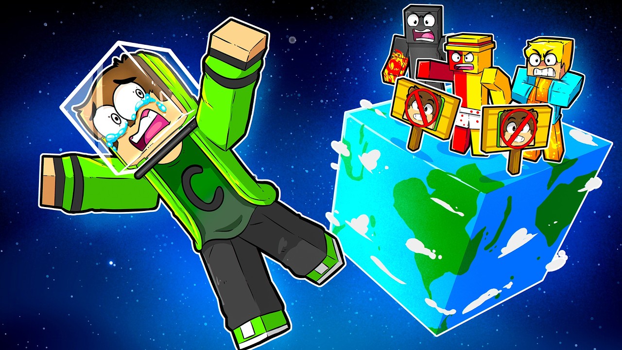 Cadres Was Kicked Out of The Planet in Minecraft!