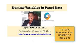 Dummy Variables in Panel Data (Part 1)